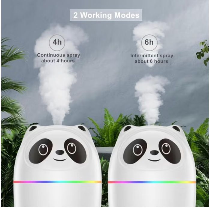 Cool mist panda humidifier