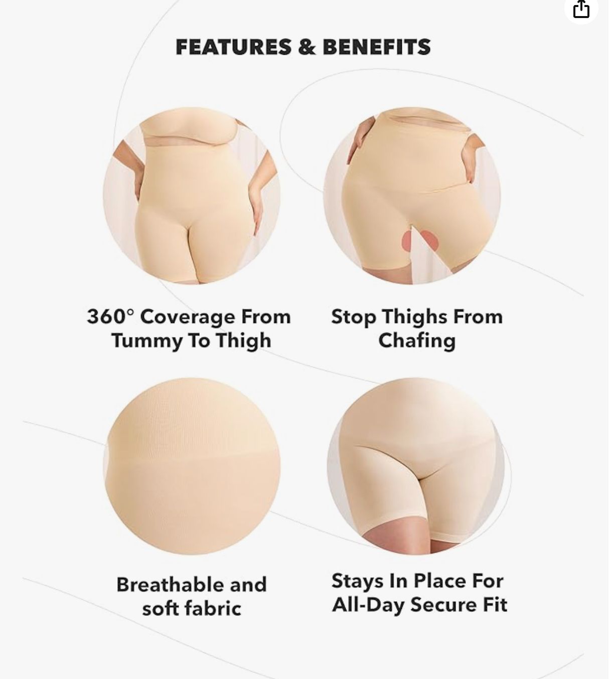 4-in-1 Seamless Slim Shaper for Women